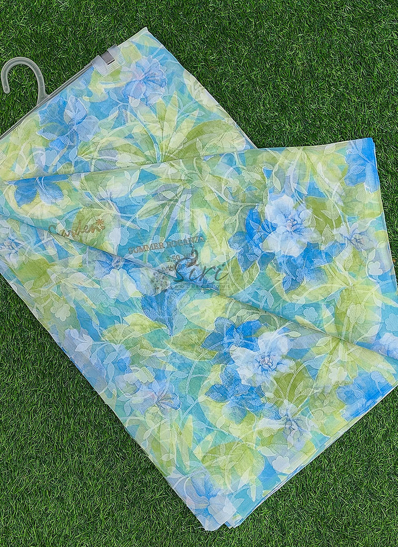 Exclusive Garden Vareli Latest Summer Roganza Saree