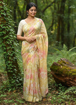 Load image into Gallery viewer, Exclusive Garden Vareli Latest Summer Roganza Saree
