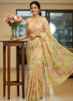 Load image into Gallery viewer, Exclusive Garden Vareli Latest Summer Roganza Saree
