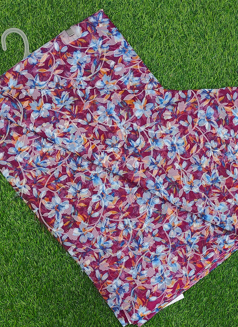 Exclusive Garden Vareli Latest Summer Roganza Saree