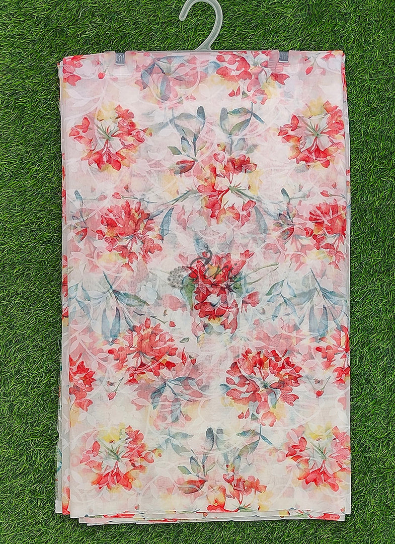 High Quality Garden Vareli Latest Summer Roganza Saree