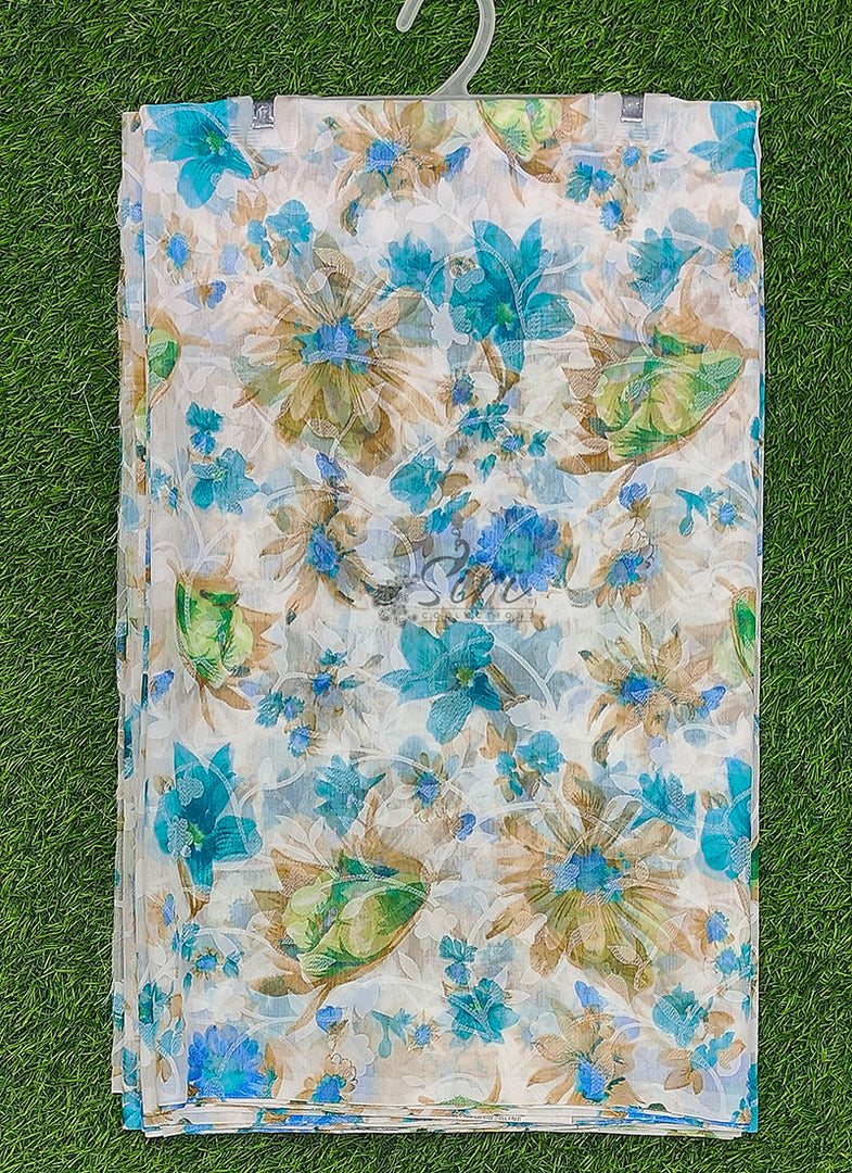 High Quality Garden Vareli Latest Summer Roganza Saree