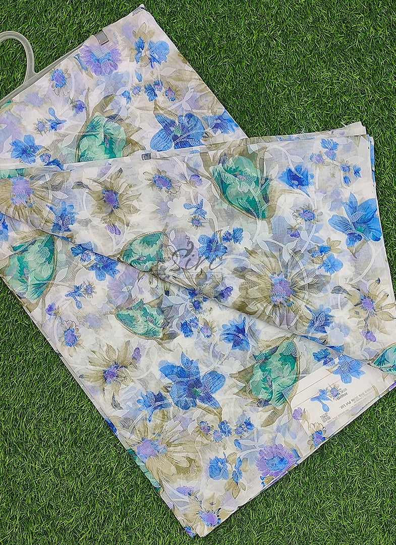 High Quality Garden Vareli Latest Summer Roganza Saree