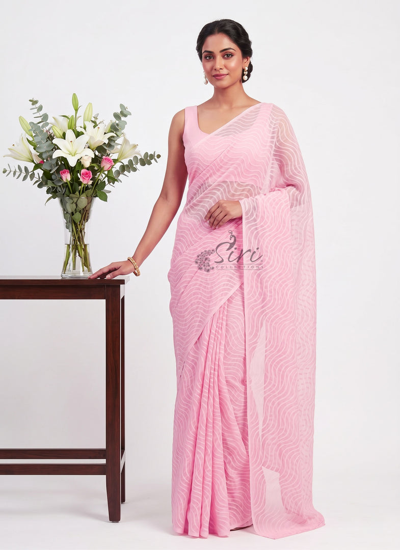 High Quality Garden Vareli Latest Summer Roganza Saree
