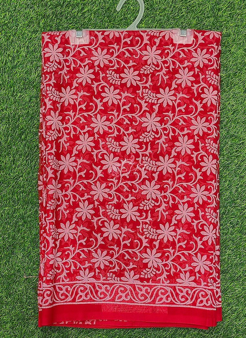 Authentic Garden Vareli Latest Summer Roganza Saree