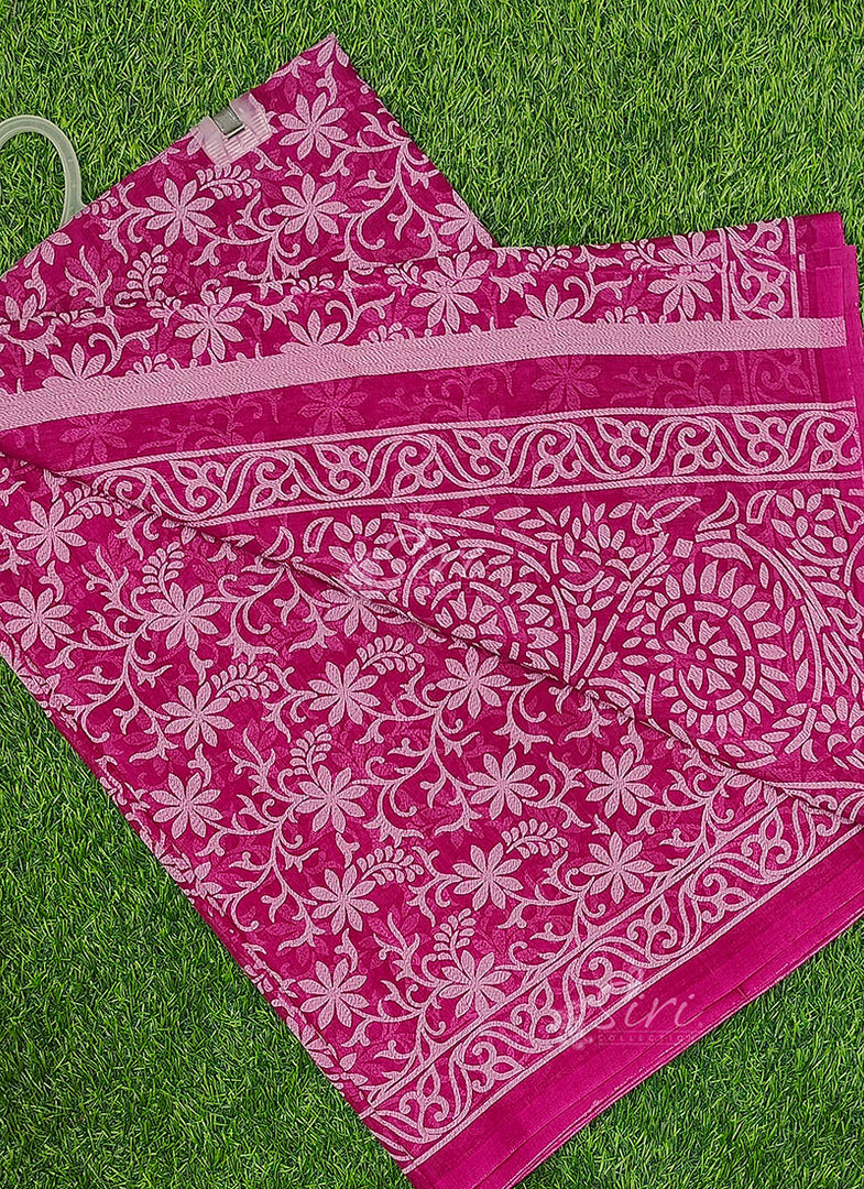 Authentic Garden Vareli Latest Summer Roganza Saree