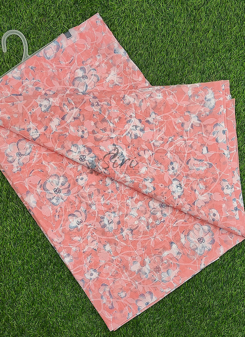 High Quality Garden Vareli Latest Summer Roganza Saree
