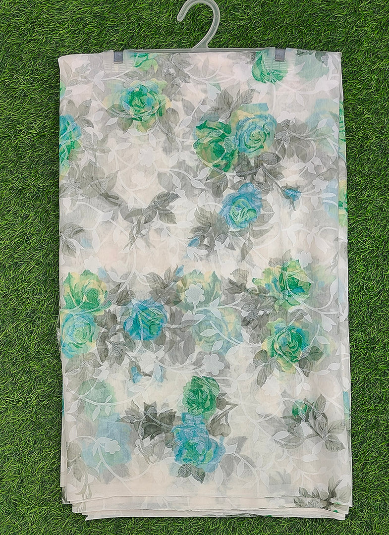 High Quality Garden Vareli Latest Summer Roganza Saree