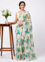 Load image into Gallery viewer, High Quality Garden Vareli Latest Summer Roganza Saree