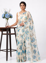 Load image into Gallery viewer, High Quality Garden Vareli Latest Summer Roganza Saree