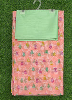 Load image into Gallery viewer, Beautiful Garden Vareli Printed Summer Roganza Saree with Blouse