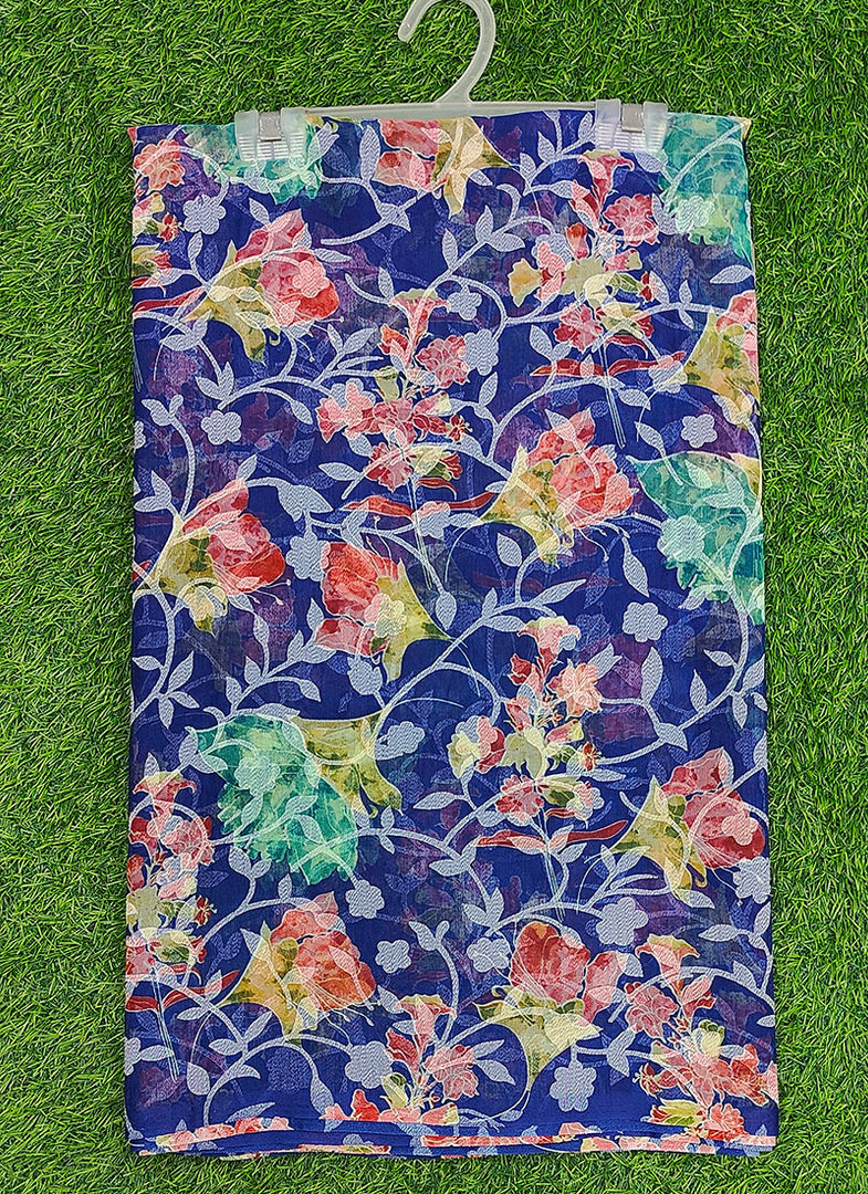 High Quality Garden Vareli Latest Summer Roganza Saree