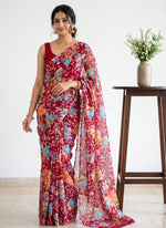 Load image into Gallery viewer, High Quality Garden Vareli Latest Summer Roganza Saree