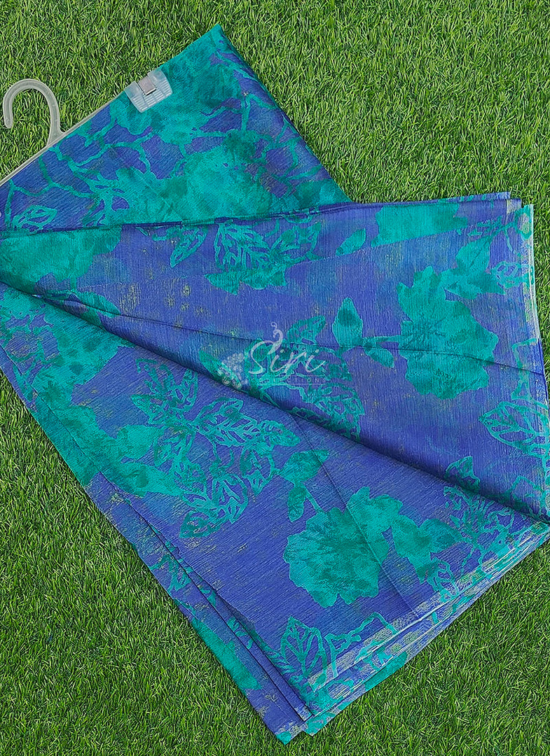 Exclusive Garden Vareli Printed Super Nara Chiffon Saree