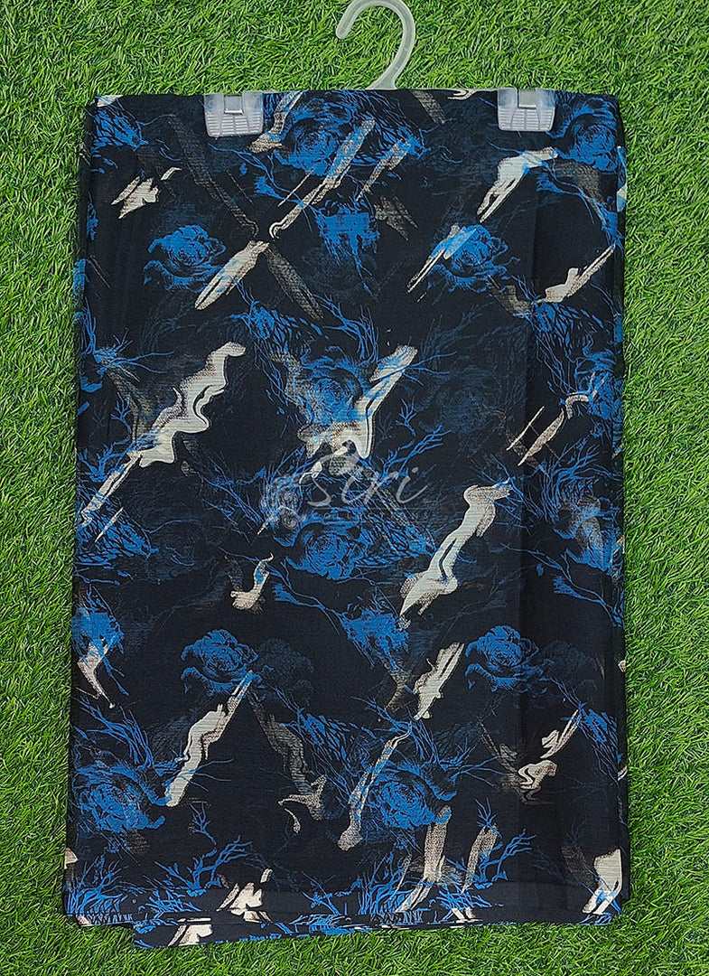 Exclusive Garden Vareli Super Nara Chiffon Saree