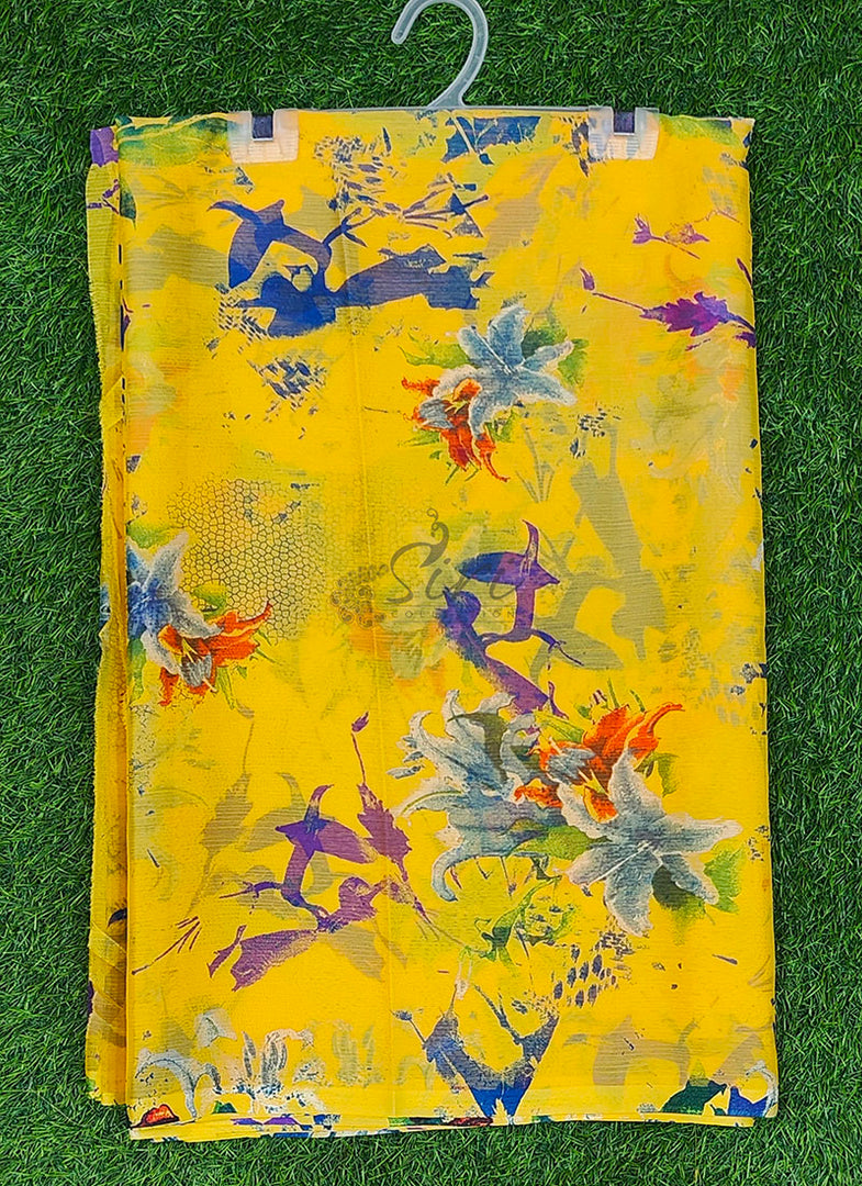 Latest Garden Vareli Super Nara Chiffon Saree
