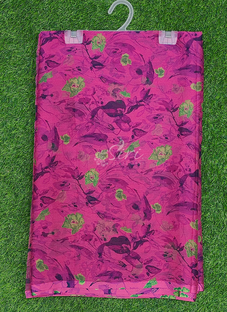 Latest Garden Vareli Super Nara Chiffon Saree