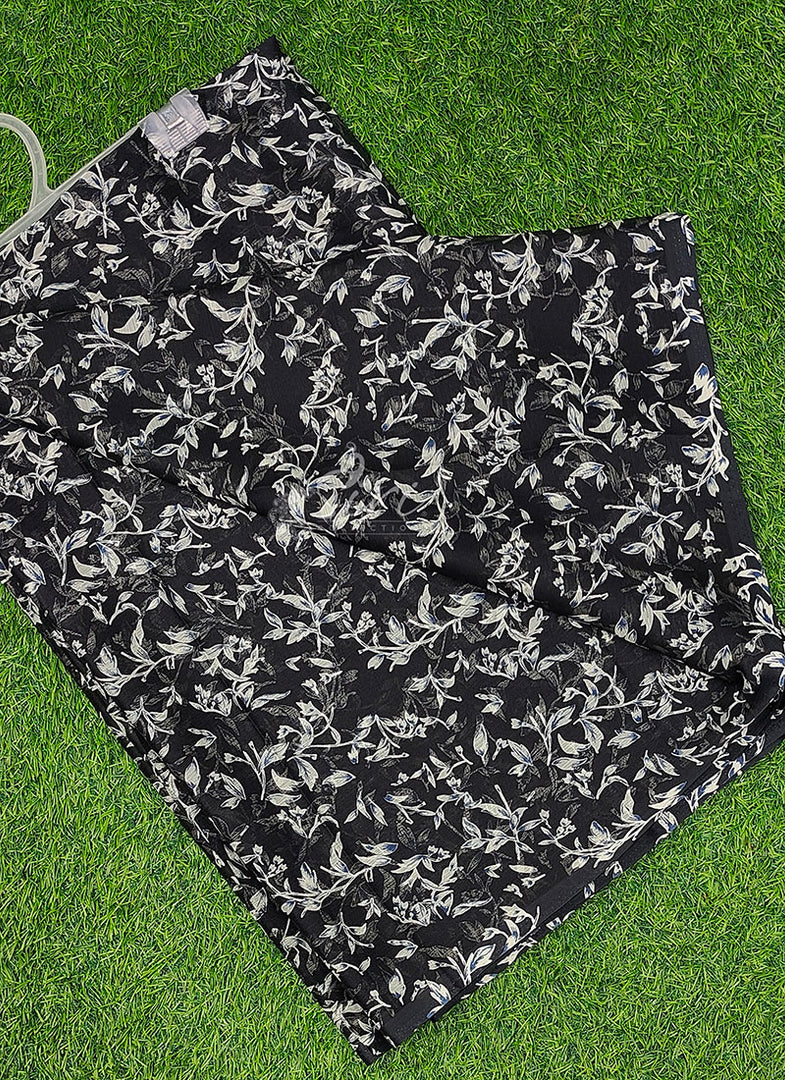 Latest Garden Vareli Super Nara Chiffon Saree without Blouse