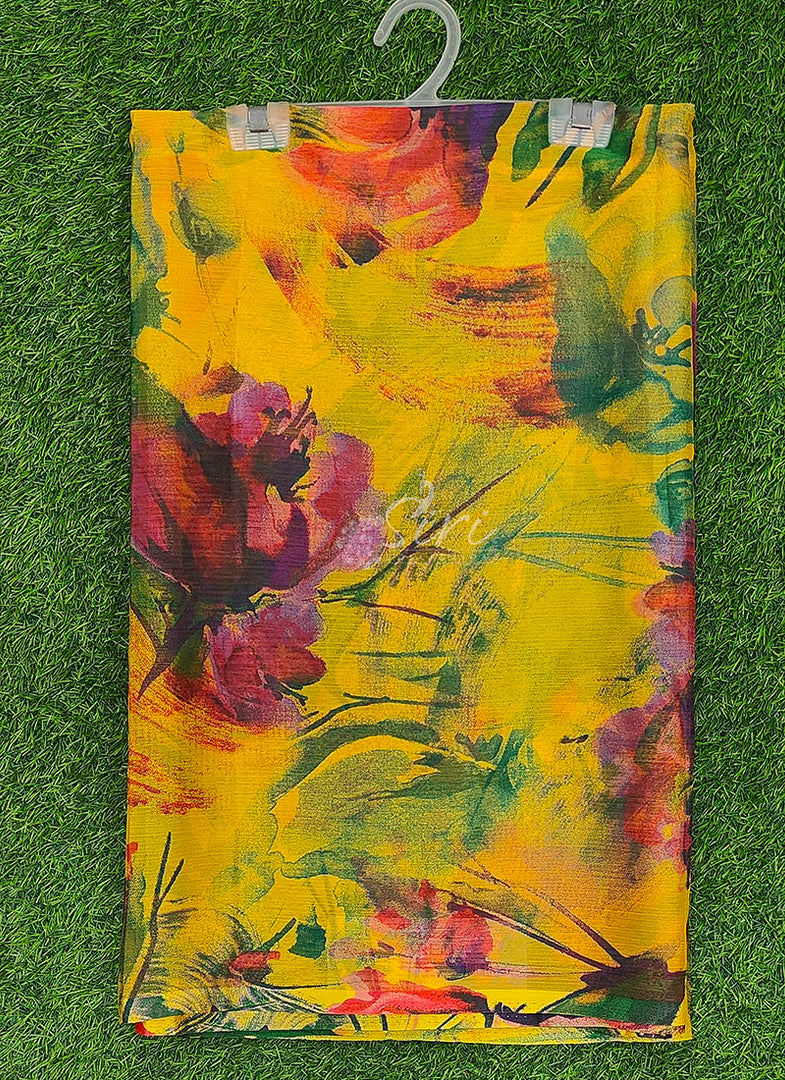 Latest Light Weight Garden Vareli Super Nara Chiffon Saree