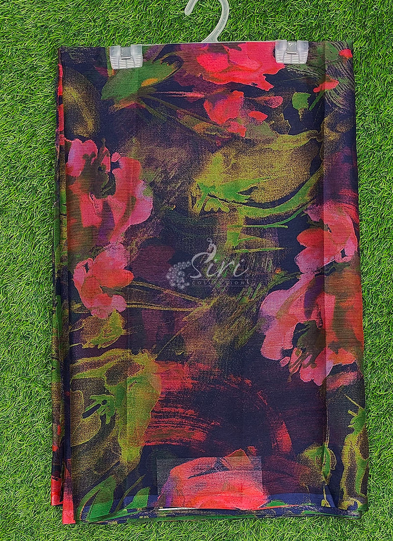 Latest Light Weight Garden Vareli Super Nara Chiffon Saree