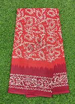 Load image into Gallery viewer, Beautiful Batik Print Pure Cotton Saree
