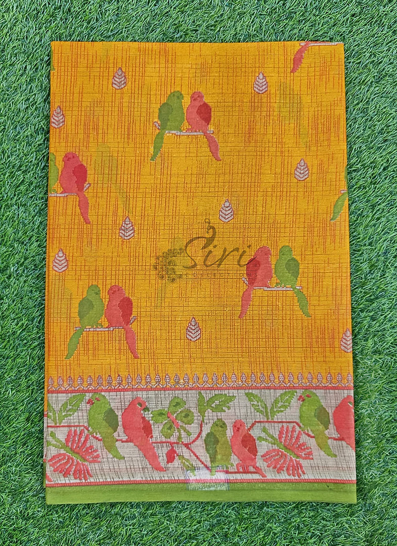 Beautiful Printed Pure Cotton Saree