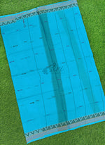 Load image into Gallery viewer, Latest Pure Cotton Saree in Thread Weave Border