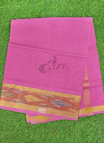 Load image into Gallery viewer, Latest Pure Cotton Saree in Ikat Design Border