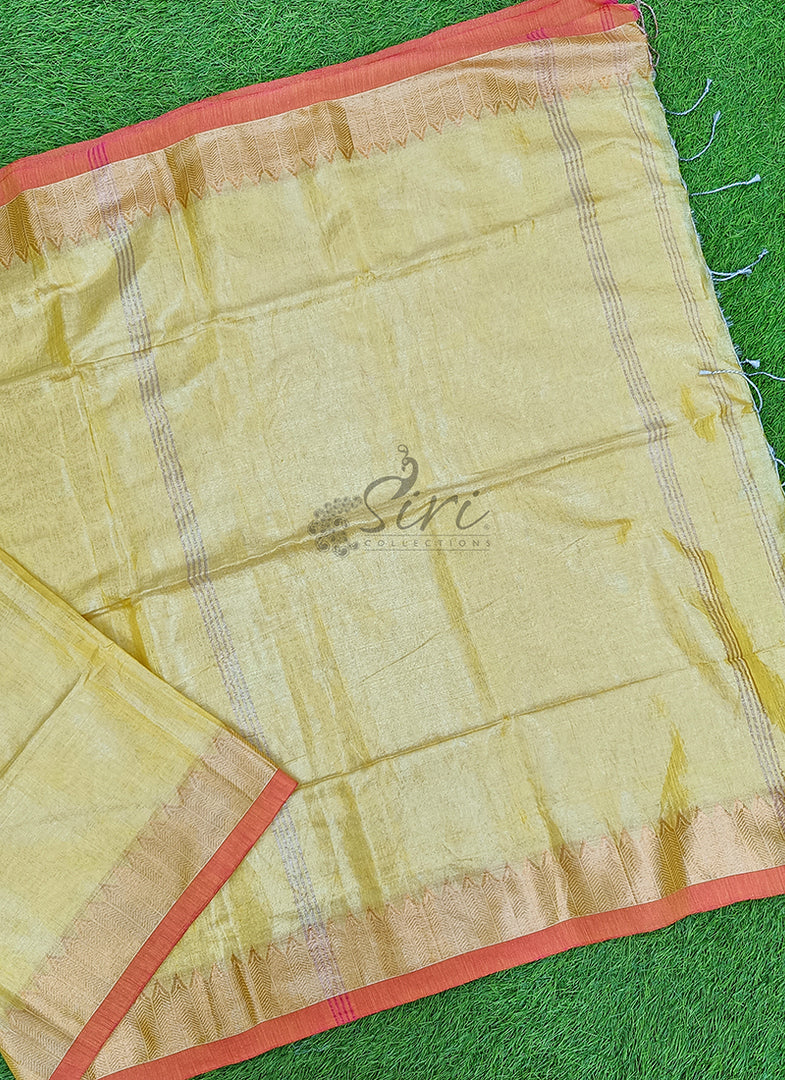 Latest Tissue Cotton Saree