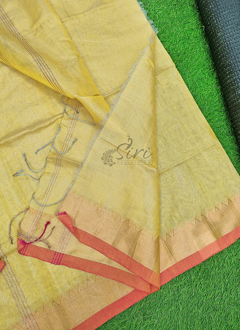 Latest Tissue Cotton Saree