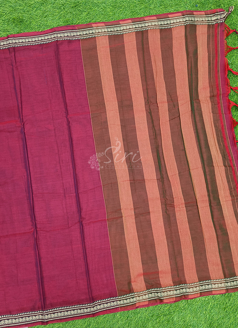 Pure Narayanpet Mercerized Cotton Saree