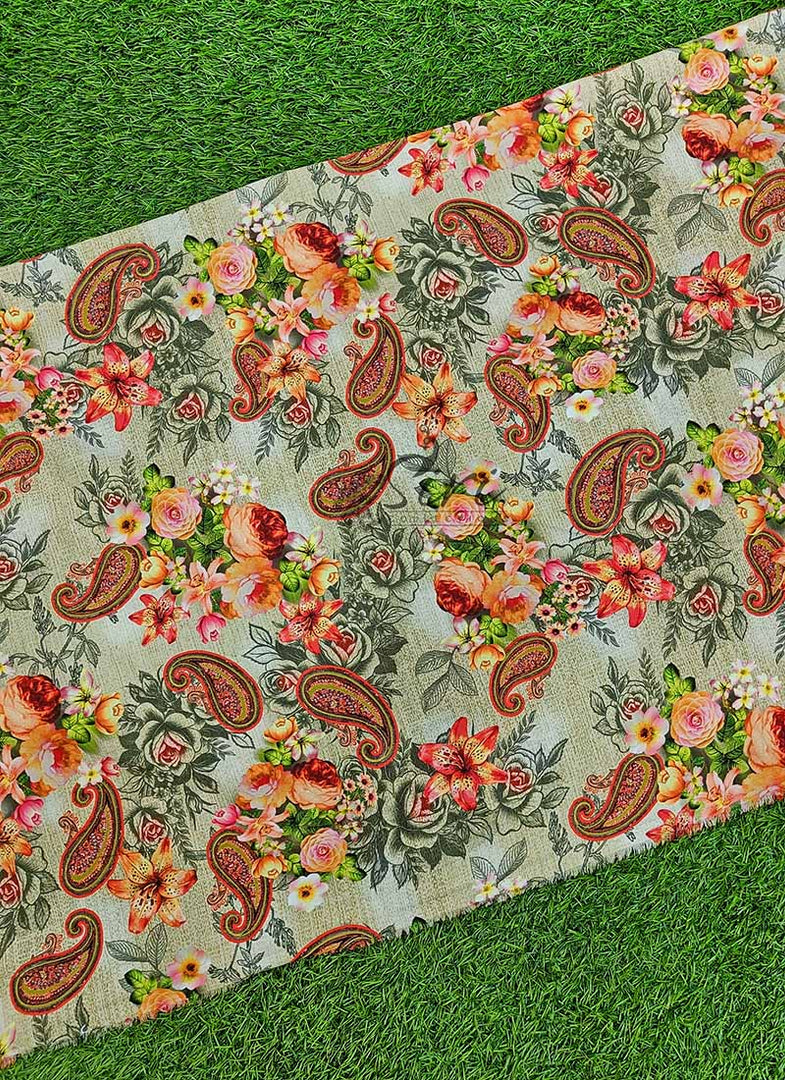 Lovely Digital Print Crepe Fabric