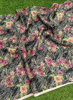 Load image into Gallery viewer, Lovely Digital Print Satin Fabric
