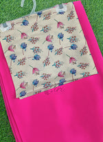 Load image into Gallery viewer, Lovely Georgette Saree With Designer Blouse
