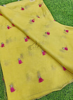 Load image into Gallery viewer, Lovely Jute Georgette Saree in Embroidery Butis
