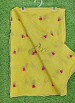 Load image into Gallery viewer, Lovely Jute Georgette Saree in Embroidery Butis
