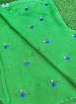 Load image into Gallery viewer, Lovely Jute Georgette Saree in Embroidery Butis
