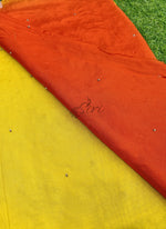Load image into Gallery viewer, Shaded Jute Georgette Saree in Handwork Butis
