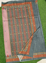 Load image into Gallery viewer, Beautiful Printed Semi Ghicha Silk Saree