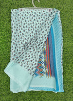 Load image into Gallery viewer, Simple Printed Chiffon Saree