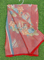 Load image into Gallery viewer, Lovely Printed Brasso Saree
