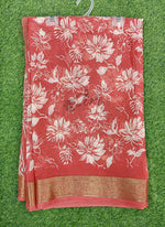 Load image into Gallery viewer, Lovely Printed Georgette Saree
