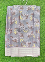 Load image into Gallery viewer, Lovely Printed Moss Georgette Saree in Foil Print
