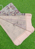 Load image into Gallery viewer, Lovely Printed Moss Georgette Saree in Foil Print
