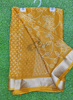 Load image into Gallery viewer, Lovely Printed Moss Georgette Saree
