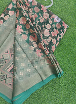 Load image into Gallery viewer, Lovely Brasso Saree in Foil Print
