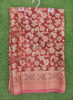 Load image into Gallery viewer, Lovely Brasso Saree in Foil Print
