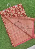 Load image into Gallery viewer, Lovely Brasso Saree in Foil Print
