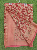 Load image into Gallery viewer, Lovely Brasso Saree in Foil Print
