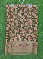 Load image into Gallery viewer, Lovely Brasso Saree in Foil Print

